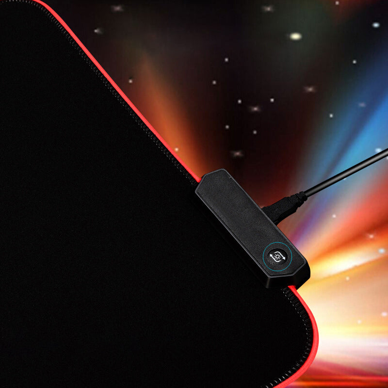 350x250x3mm RGB Gaming Mouse Pad USB Colorful LED Light Cool Mouse Mat 350x250x3mm RGB Gaming Mouse Pad USB Colorful LED Light Cool Mouse Mat